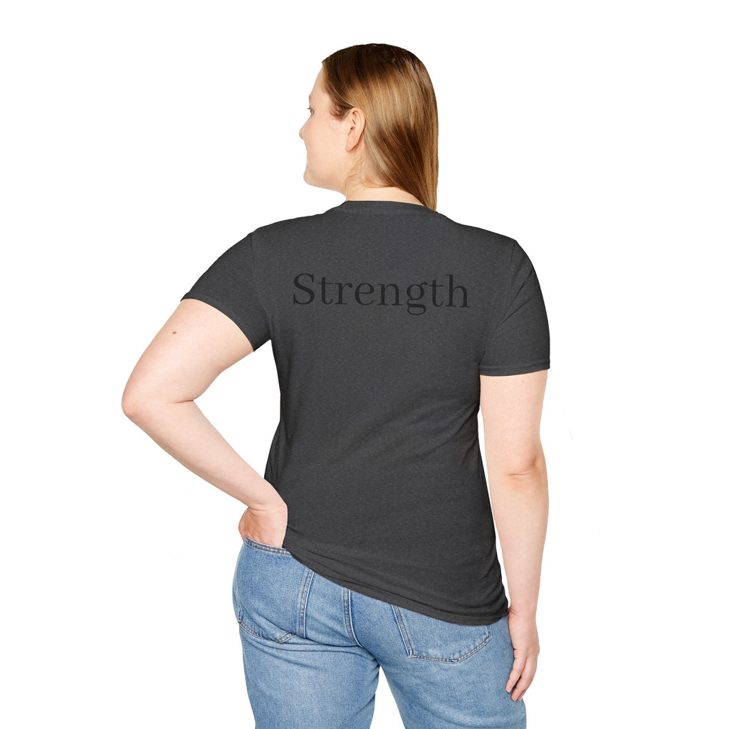 Quiet / Strength Tee — Unseen Strength Co
