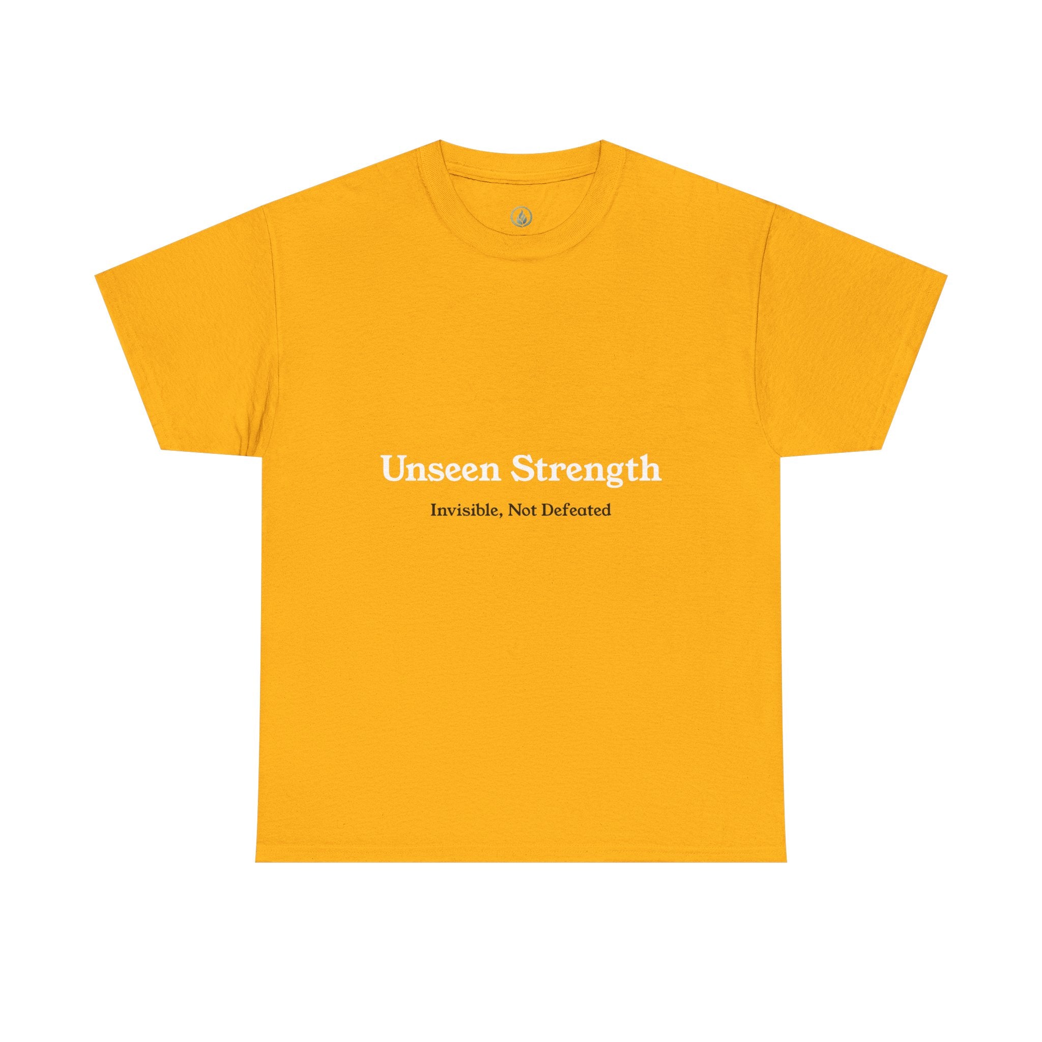 Invisible, Not Defeated Tee — Unseen Strength Co