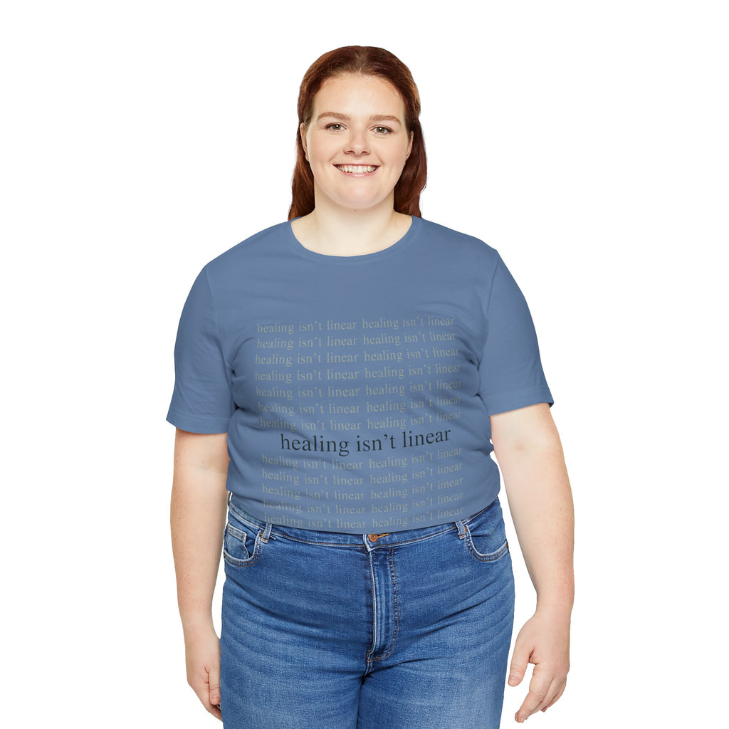 Healing Isn't Linear Tee — Unseen Strength Co