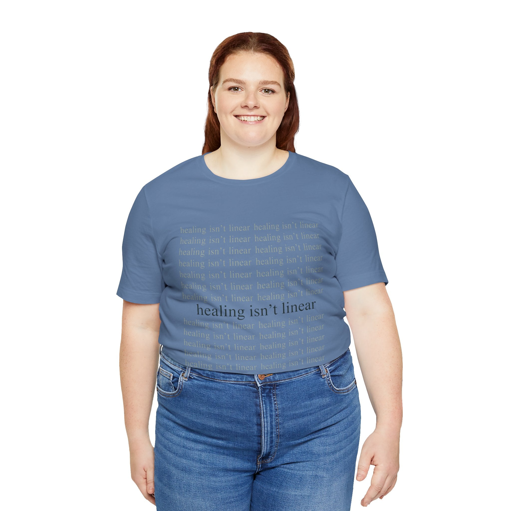 Healing Isn't Linear Tee — Unseen Strength Co