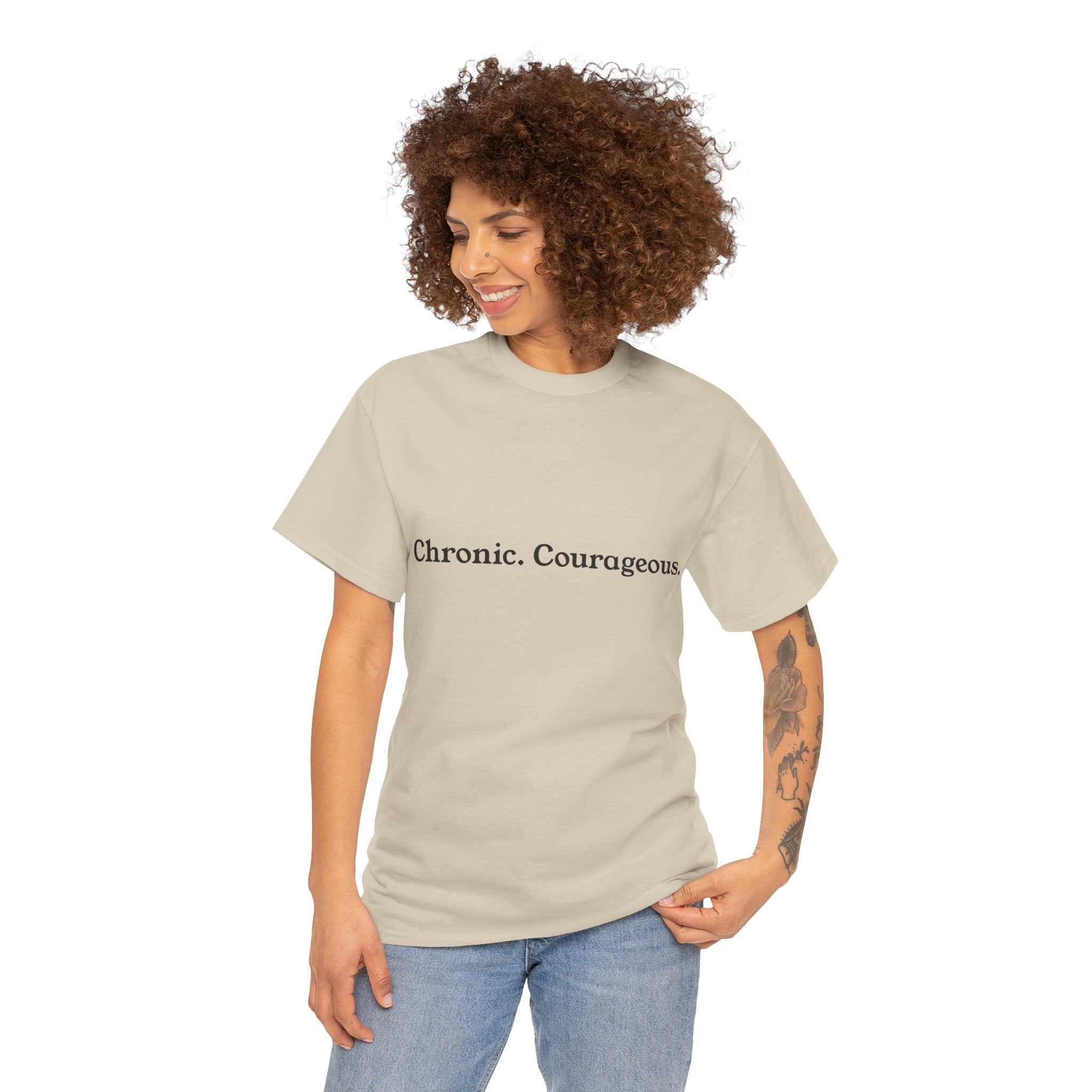 Chronisch. Mutig. T-Shirt – Unseen Strength Co