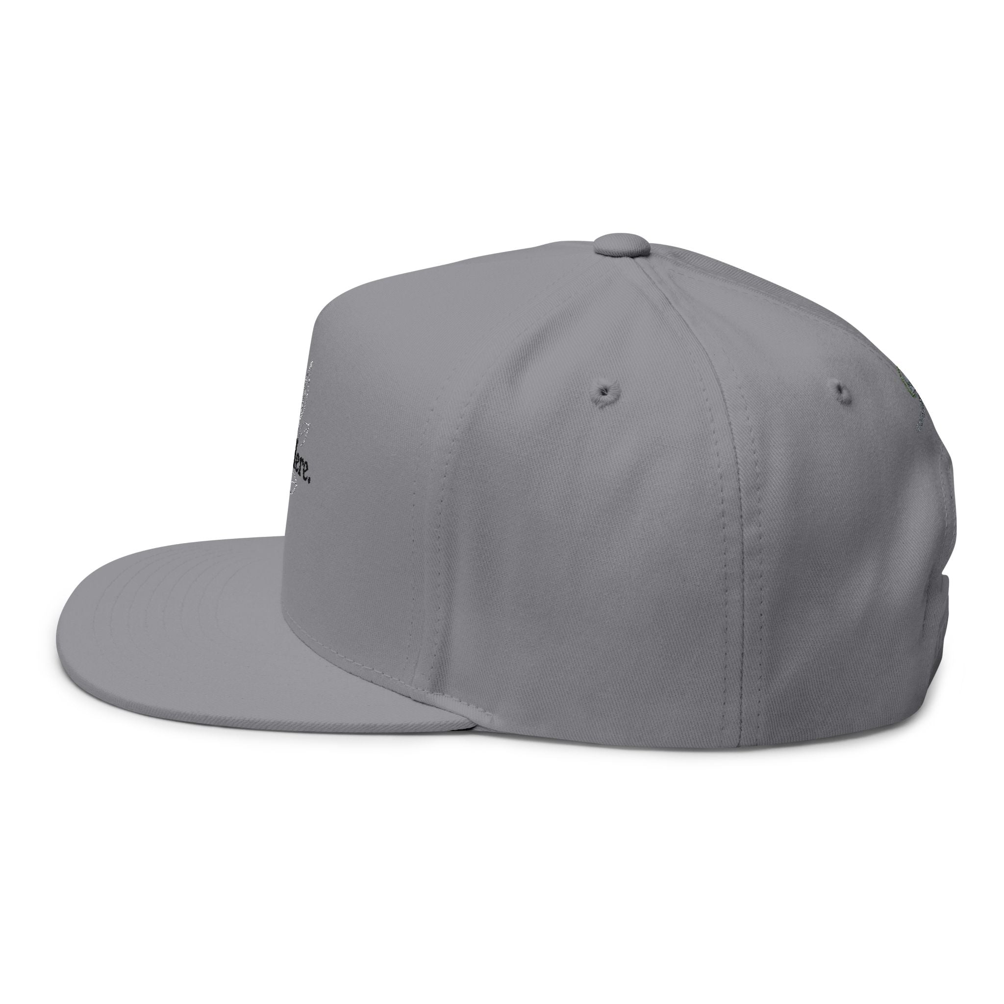 Still Here Flat Bill Cap — Unseen Strength Co