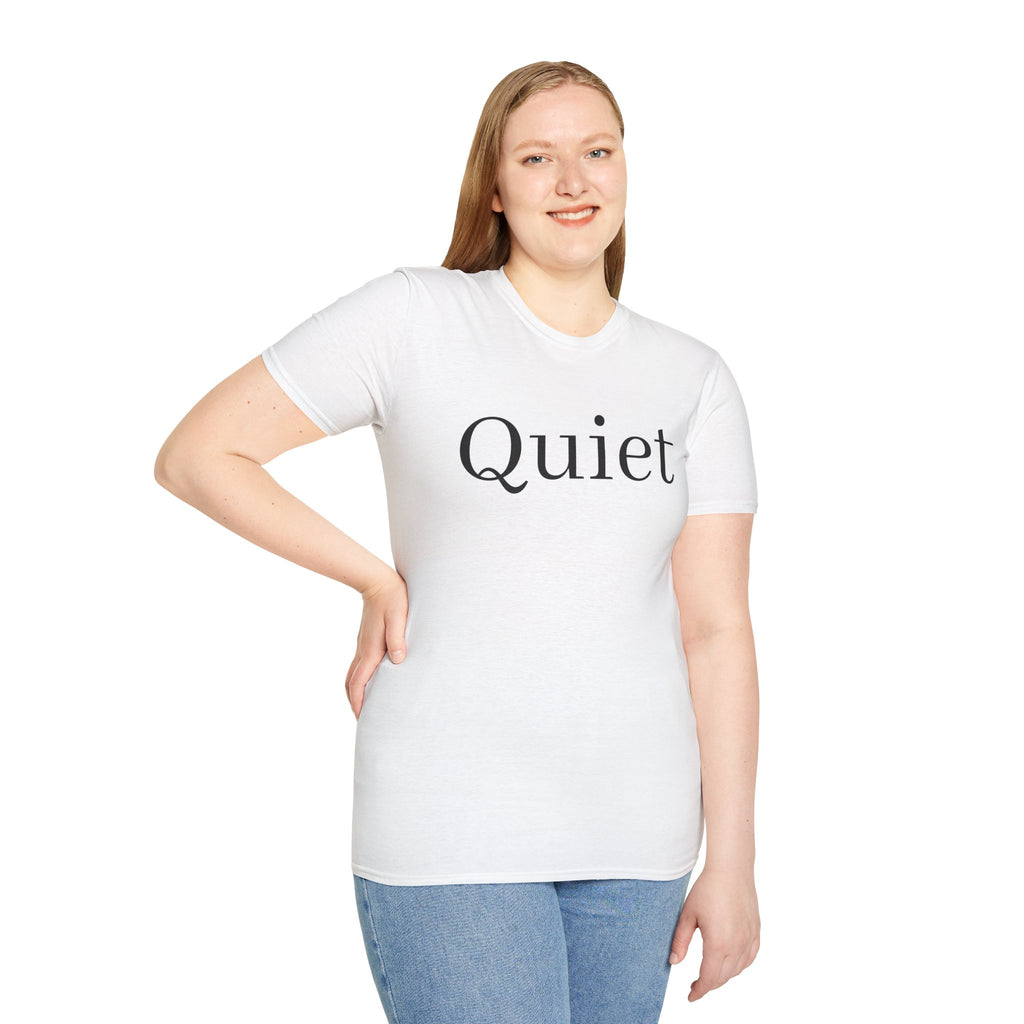 Quiet / Strength Tee — Unseen Strength Co