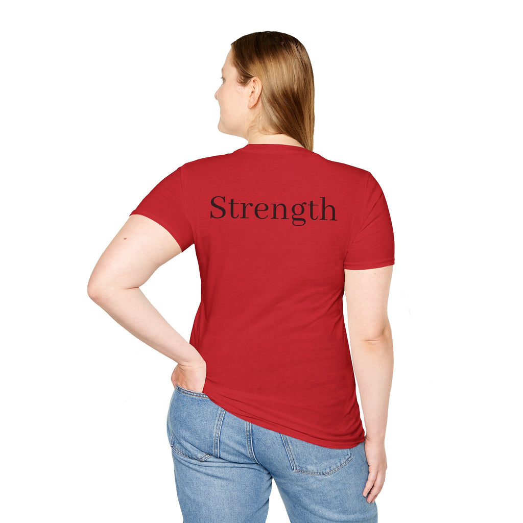 Quiet / Strength Tee — Unseen Strength Co