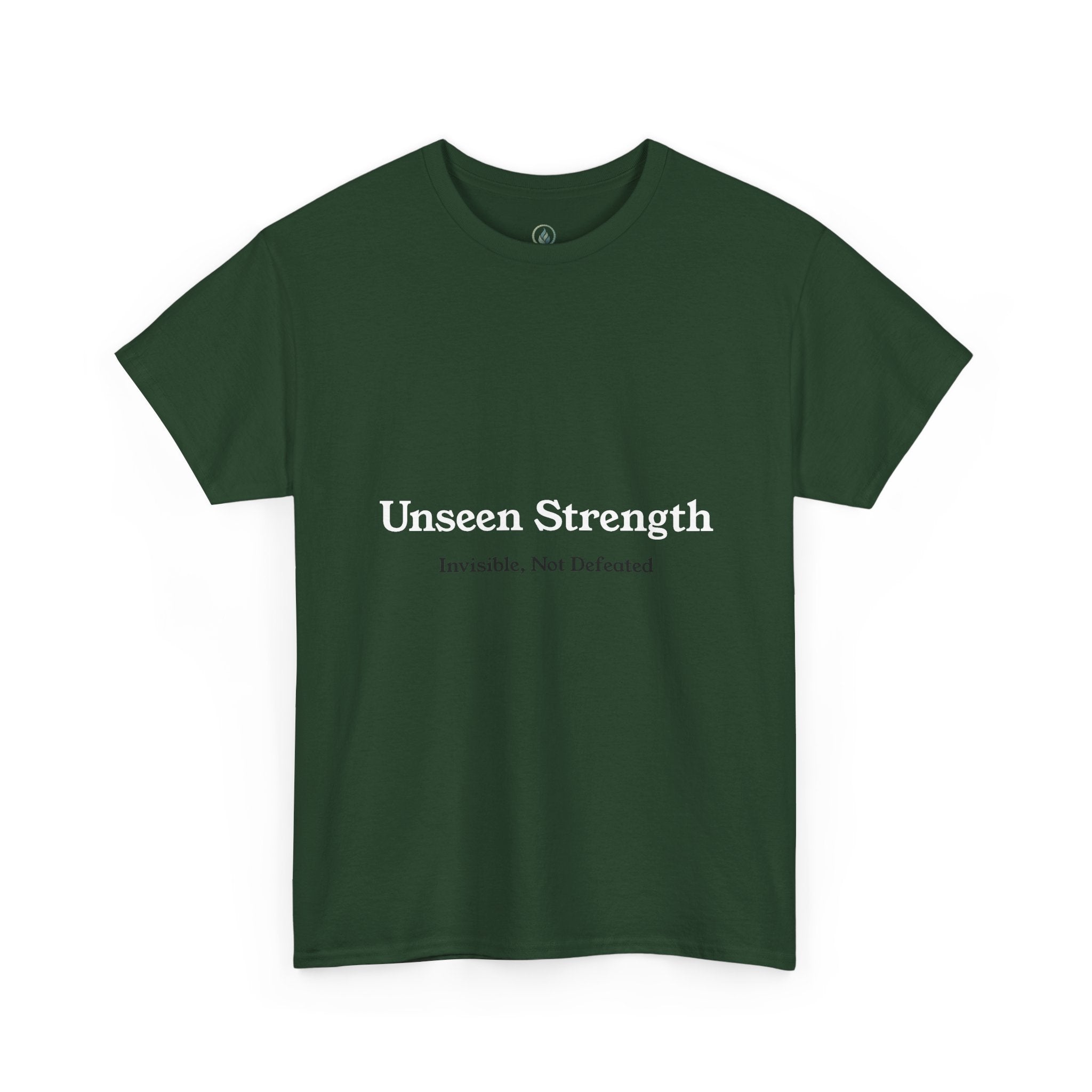 Invisible, Not Defeated Tee — Unseen Strength Co