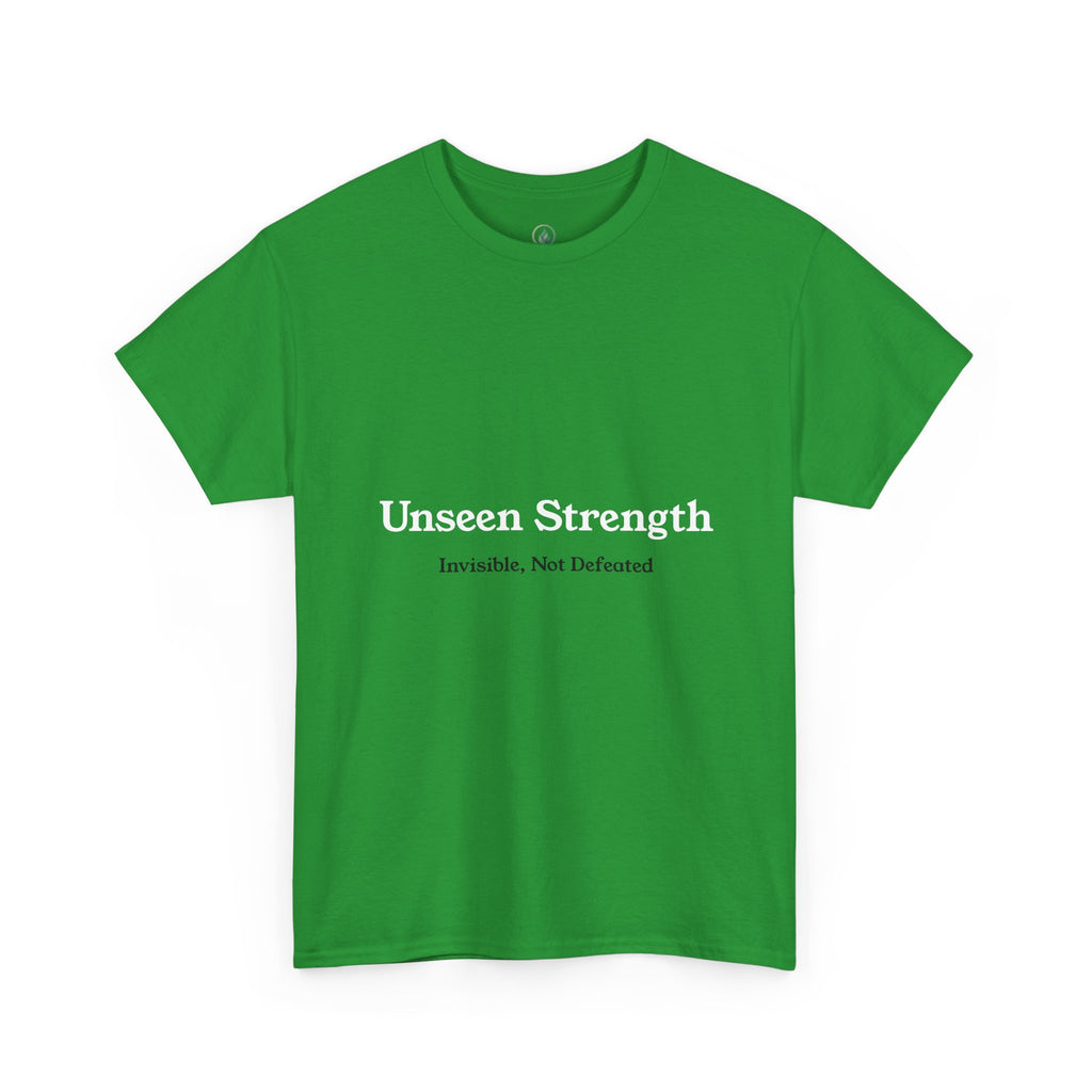Invisible, Not Defeated Tee — Unseen Strength Co
