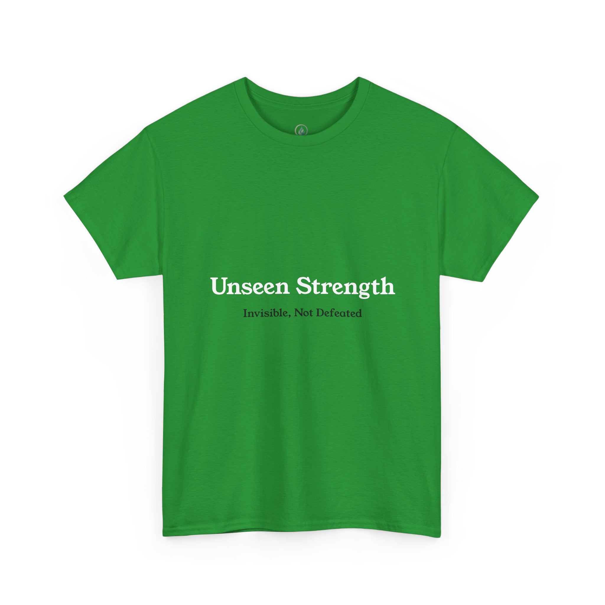 Invisible, Not Defeated Tee — Unseen Strength Co