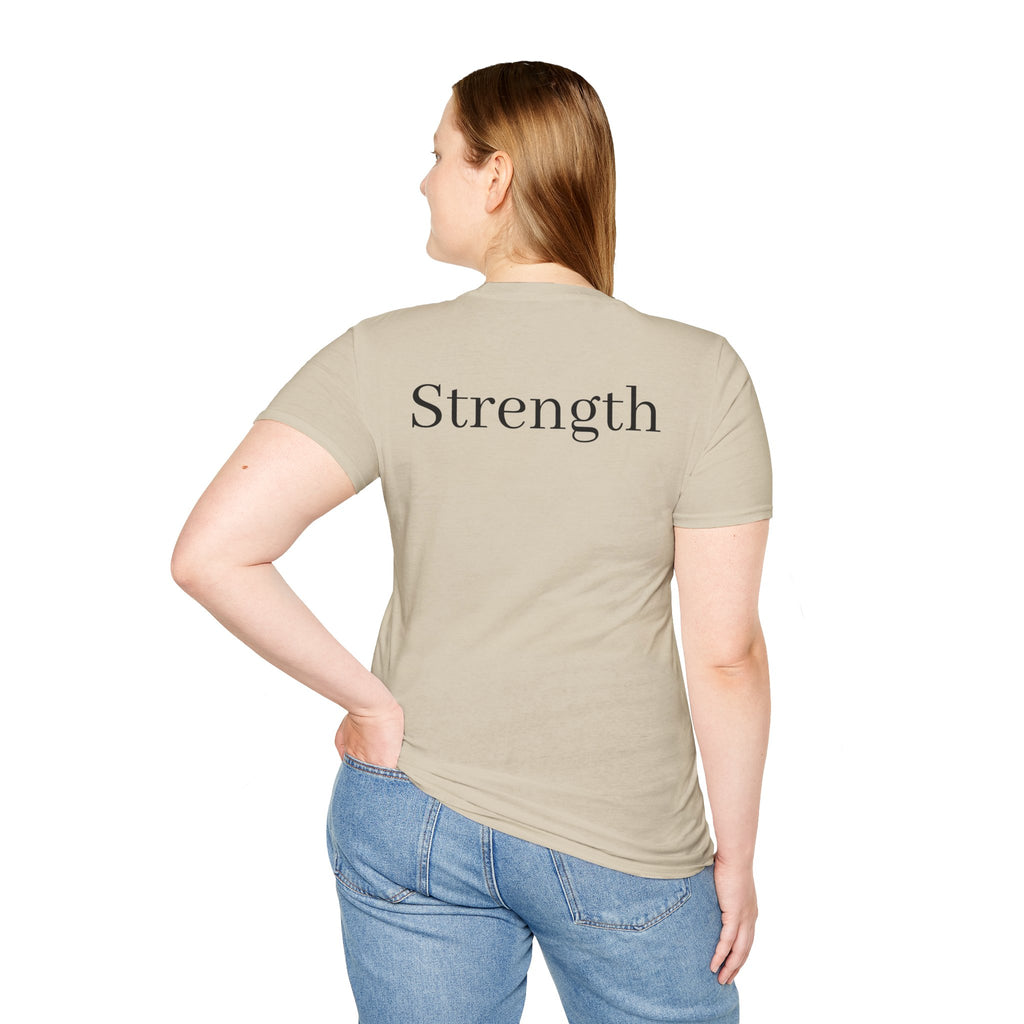 Quiet / Strength Tee — Unseen Strength Co