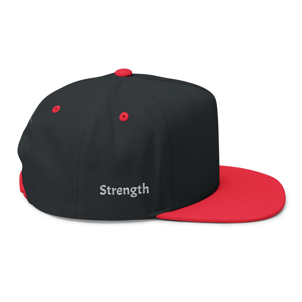 Quiet / Strength Flat Bill Cap — Unseen Strength Co