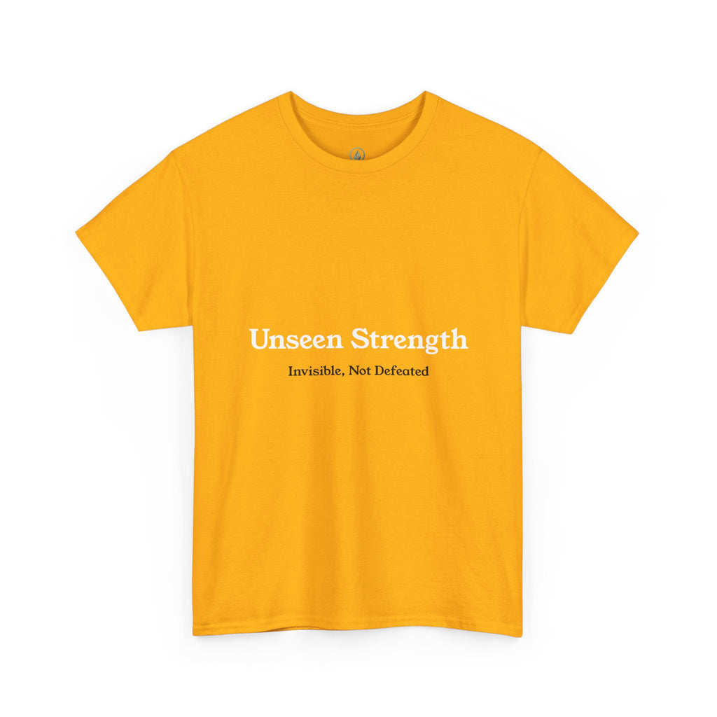 Invisible, Not Defeated Tee — Unseen Strength Co
