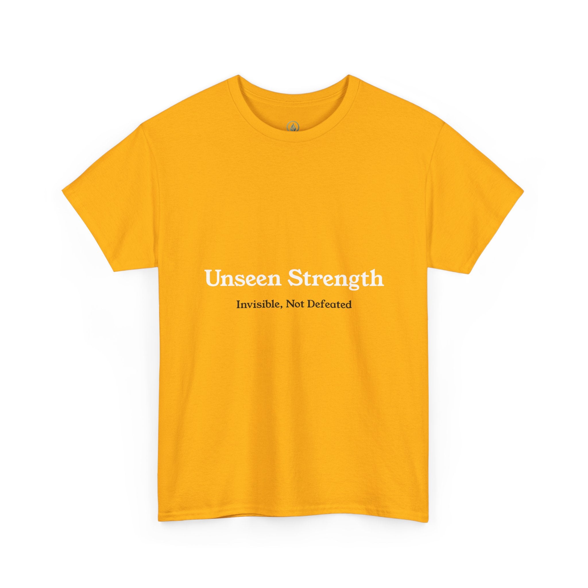 Invisible, Not Defeated Tee — Unseen Strength Co