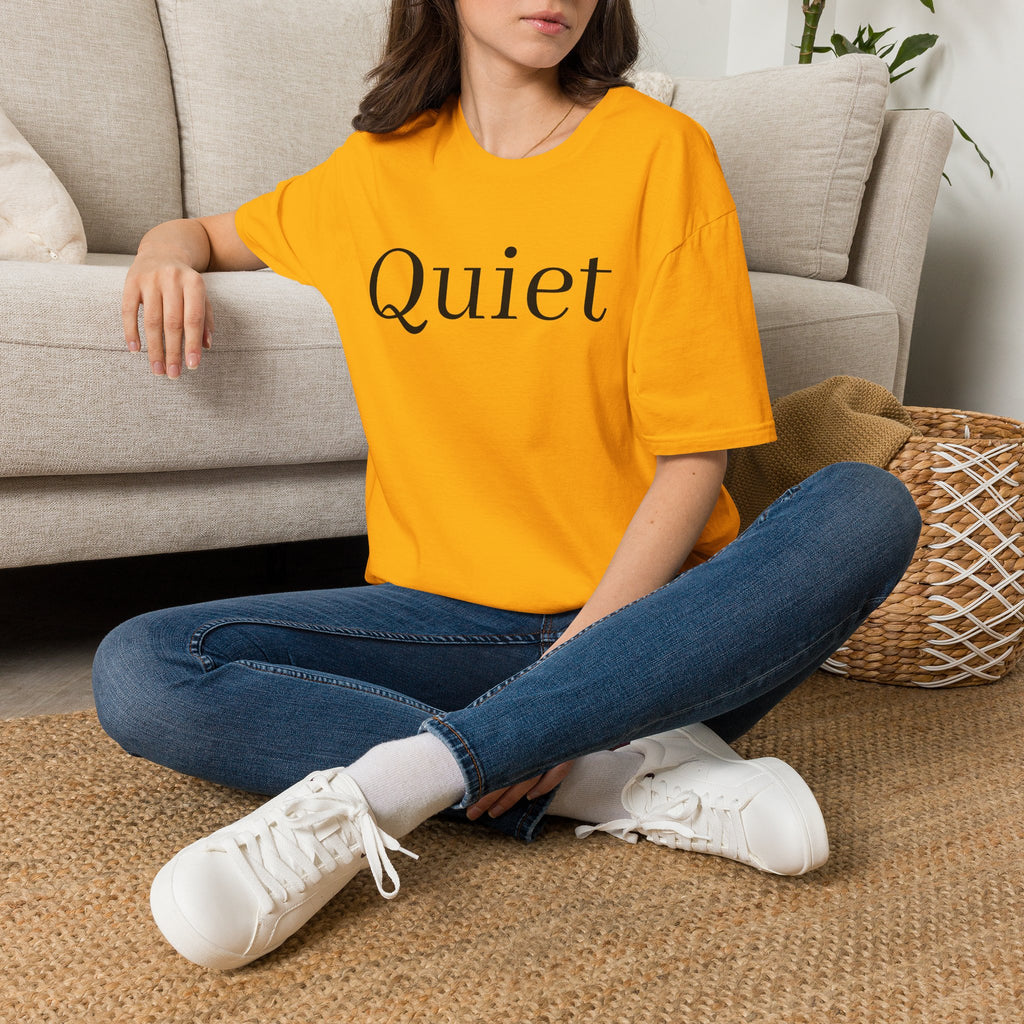 Quiet / Strength Tee — Unseen Strength Co