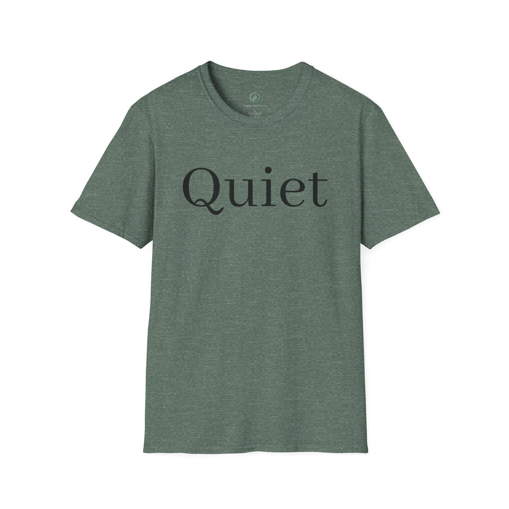 Quiet / Strength Tee — Unseen Strength Co