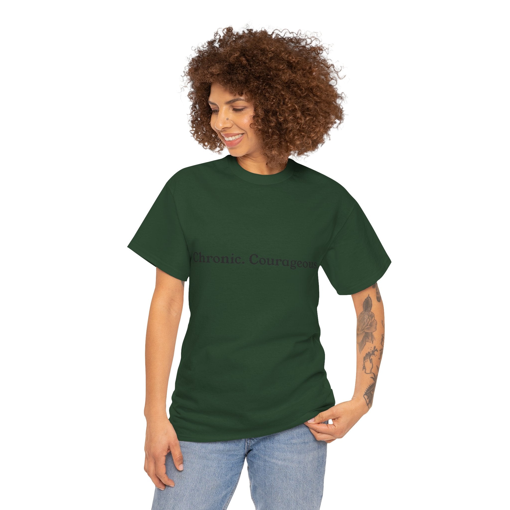 Chronic. Courageous. Tee — Unseen Strength Co