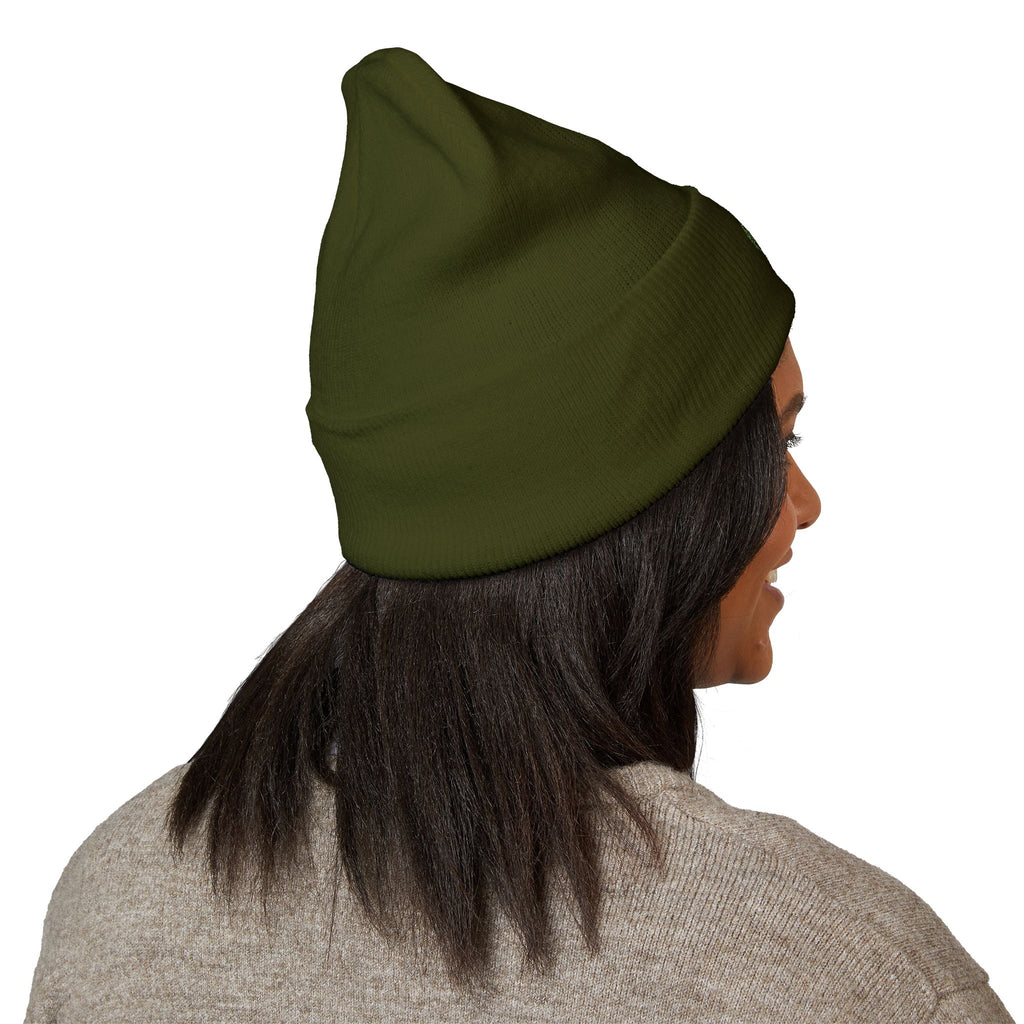 Unseen Strength Co Logo Beanie — Embroidered Flame Emblem