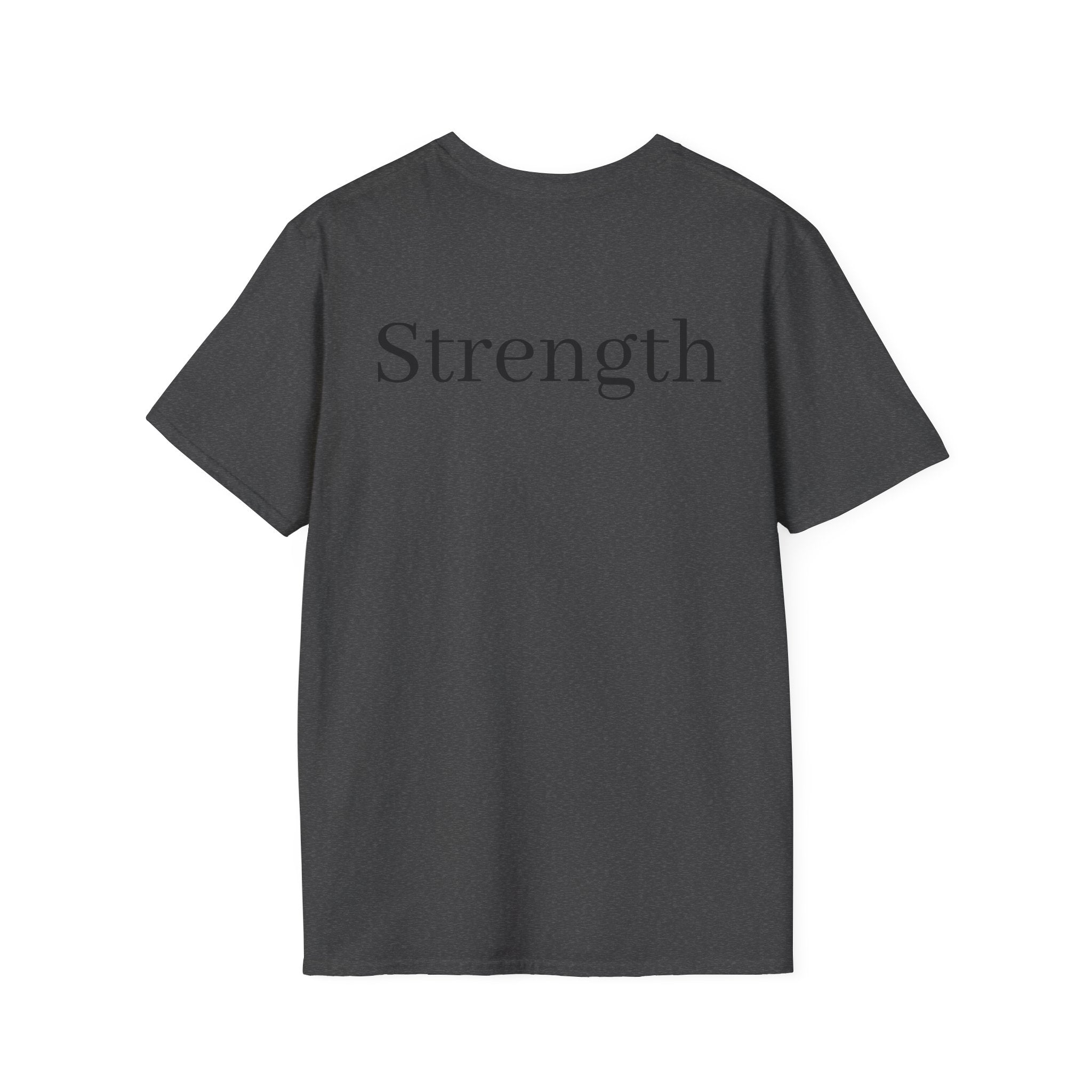 Quiet / Strength Tee — Unseen Strength Co