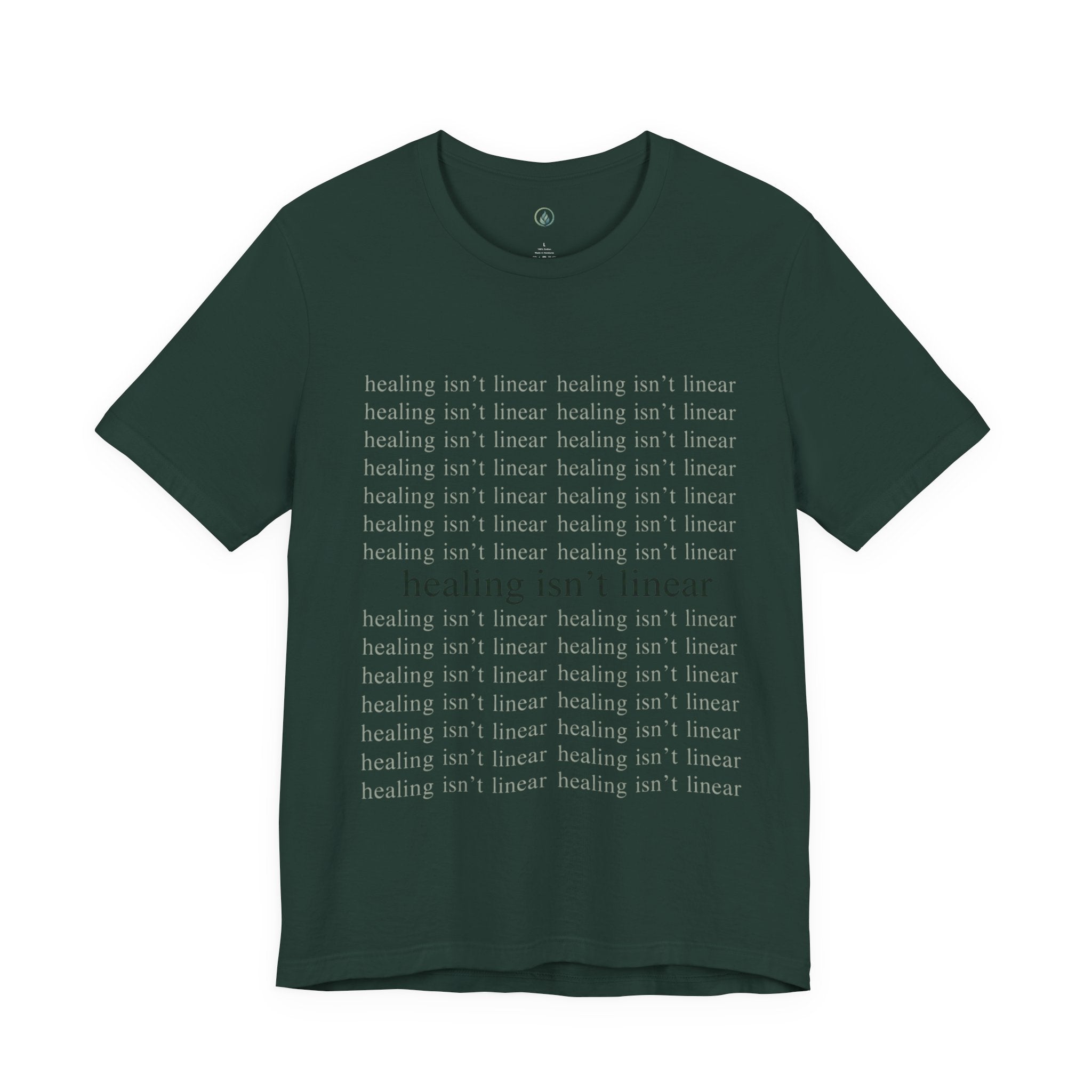Healing Isn't Linear T-Shirt – Unseen Strength Co