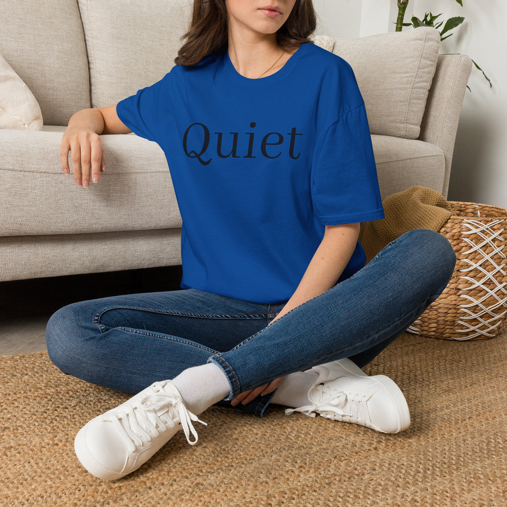 Quiet / Strength Tee — Unseen Strength Co