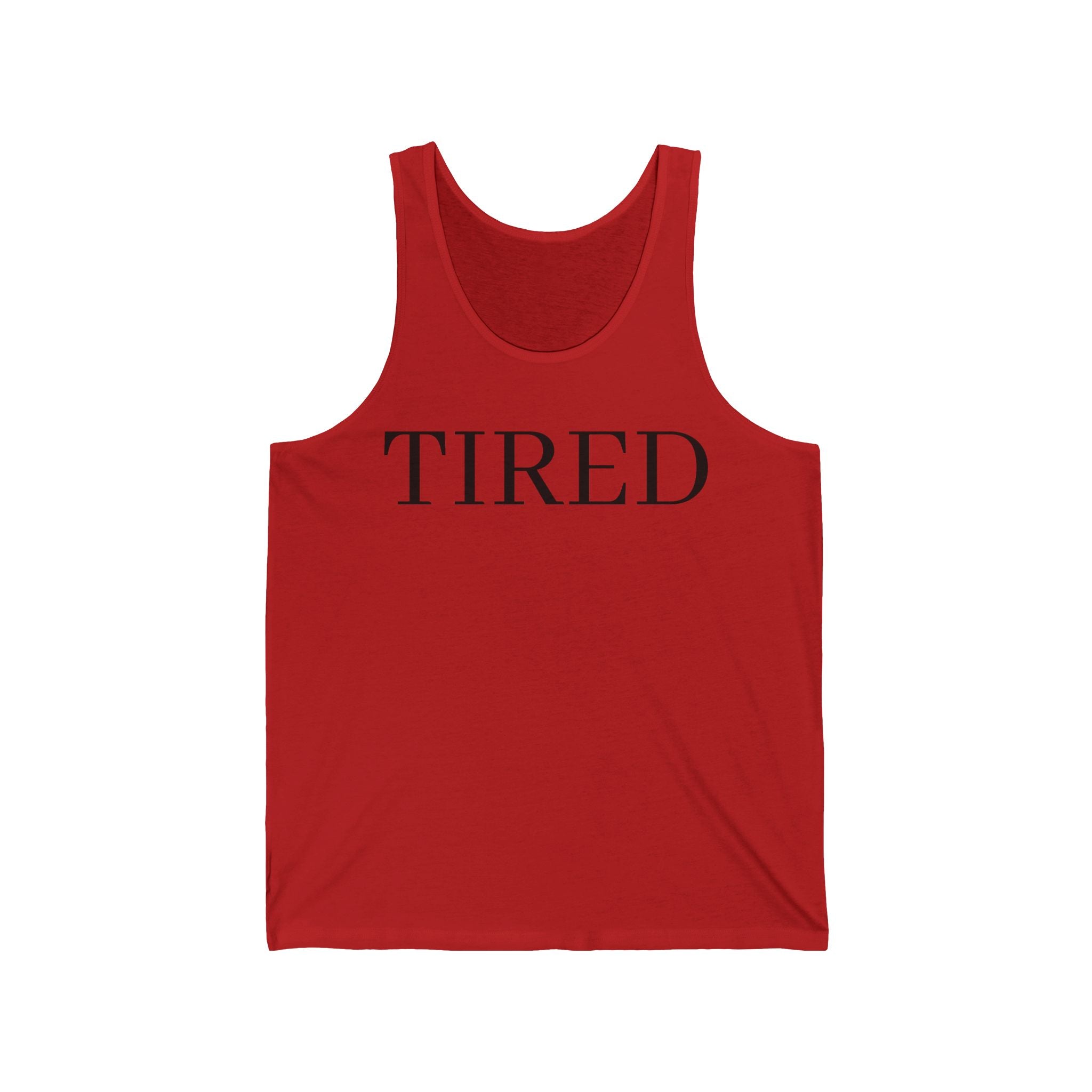 Tired / Trying Tank Top — Unseen Strength Co