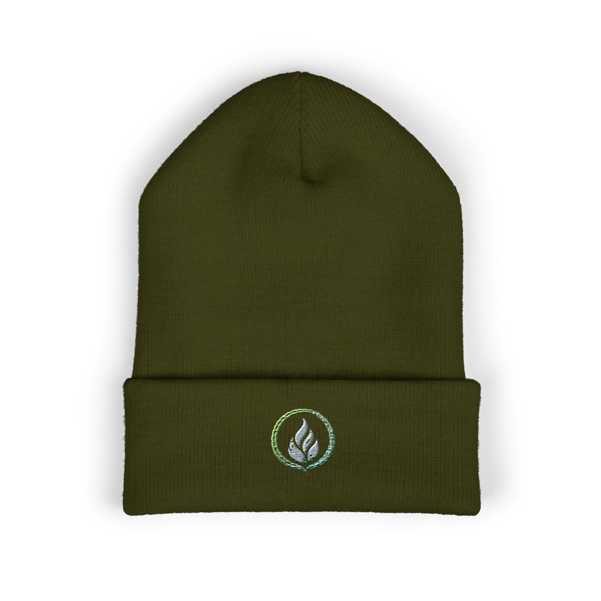 Unseen Strength Co Logo Beanie – Besticktes Flammen-Emblem