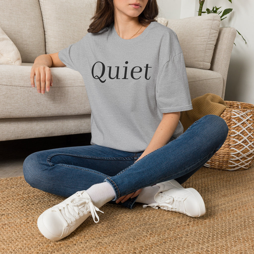 Quiet / Strength Tee — Unseen Strength Co