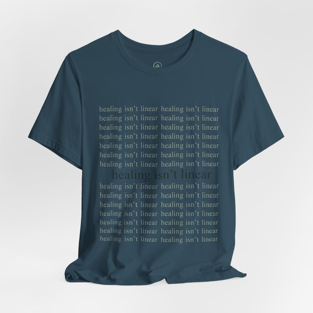 Healing Isn't Linear Tee — Unseen Strength Co