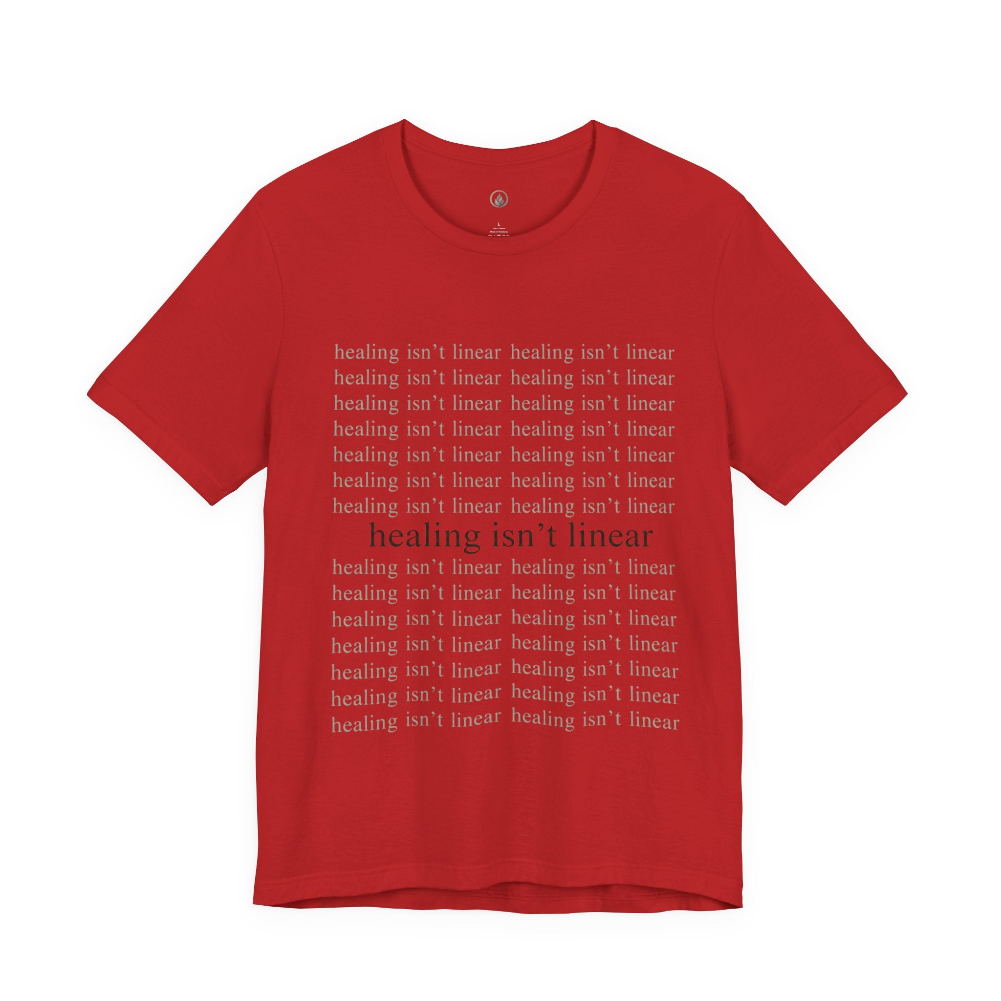 Healing Isn't Linear T-Shirt – Unseen Strength Co