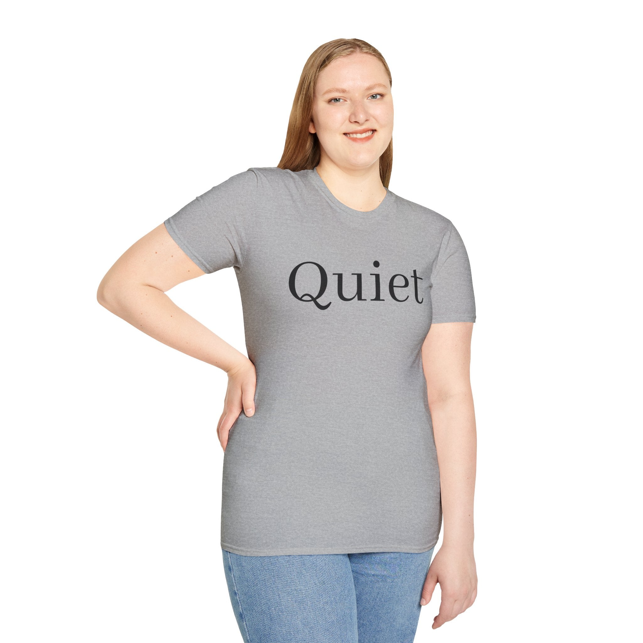 Quiet / Strength Tee — Unseen Strength Co
