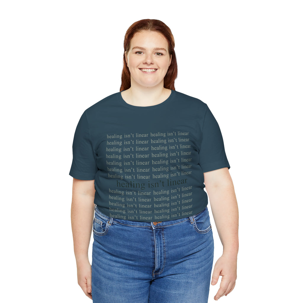 Healing Isn't Linear Tee — Unseen Strength Co