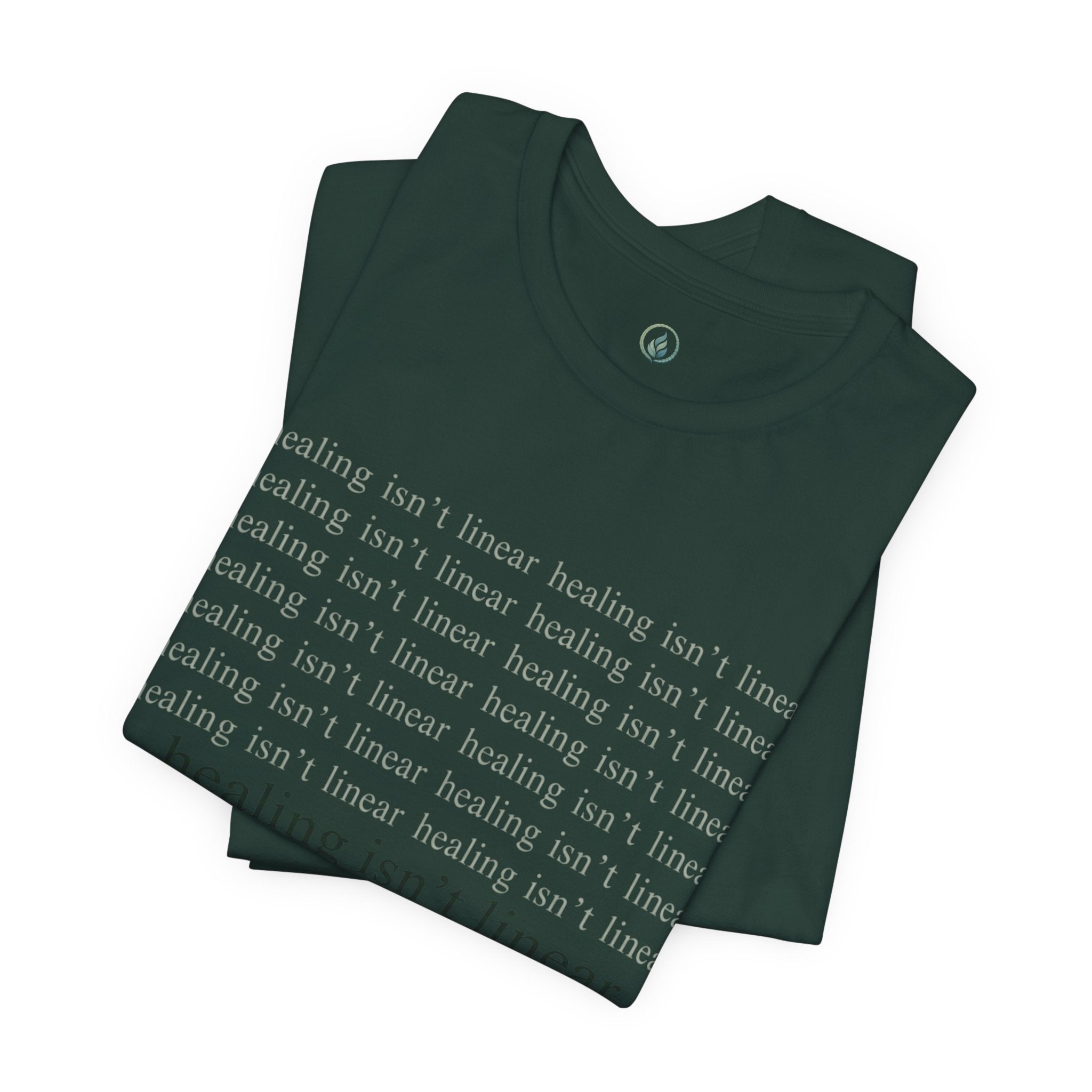 Healing Isn't Linear Tee — Unseen Strength Co