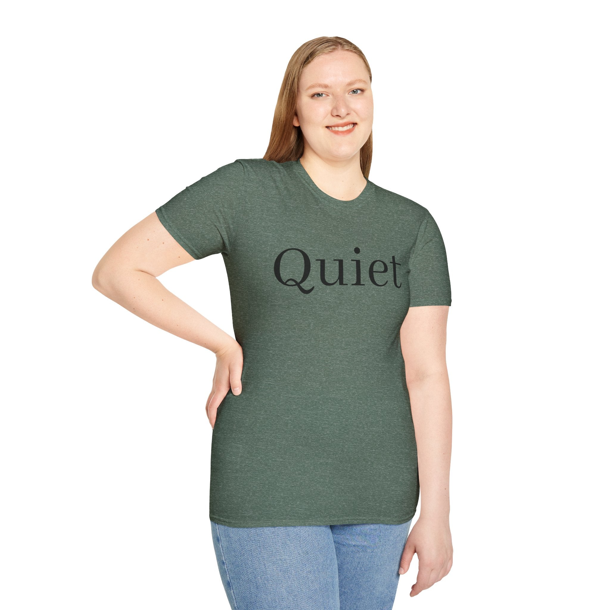 Quiet / Strength Tee — Unseen Strength Co