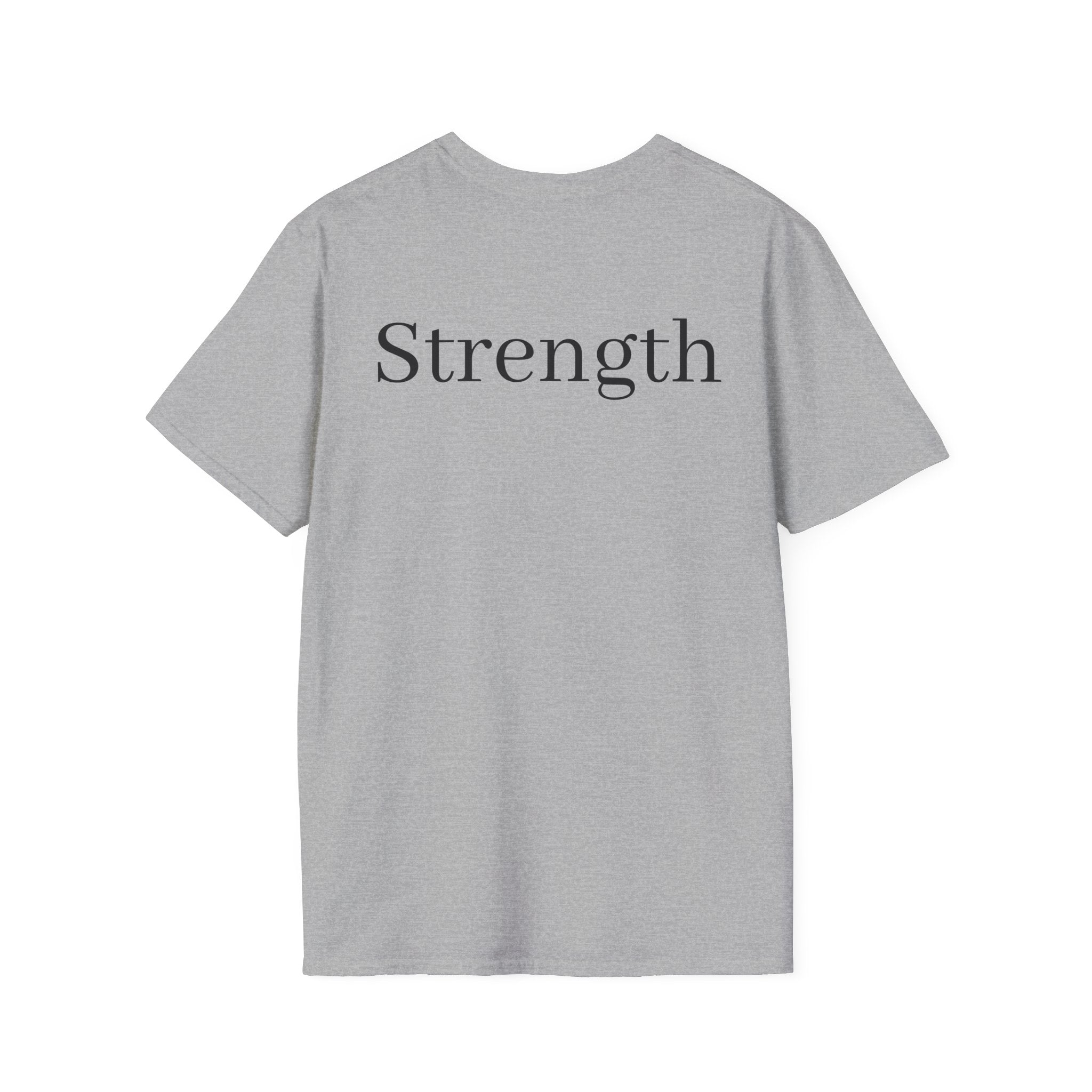Quiet / Strength Tee — Unseen Strength Co