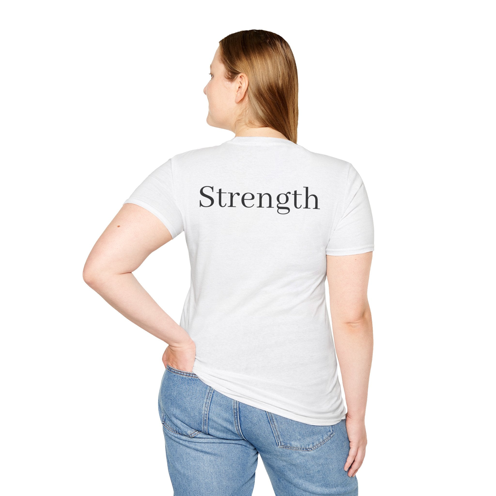 Quiet / Strength Tee — Unseen Strength Co
