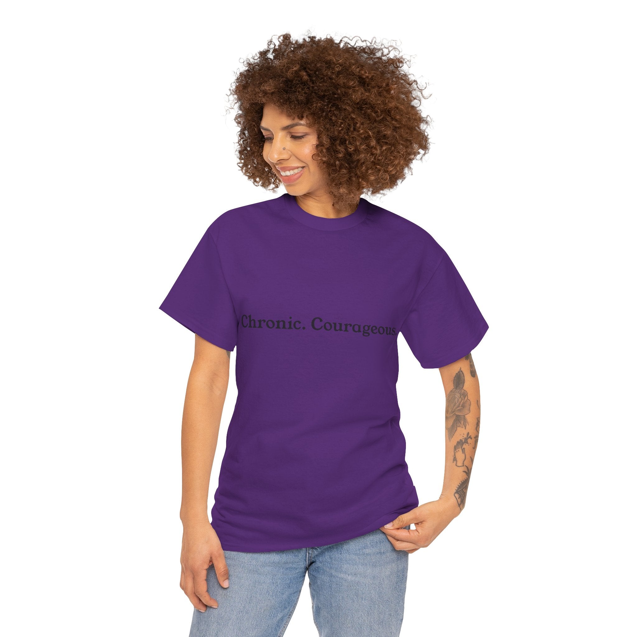 Chronic. Courageous. Tee — Unseen Strength Co