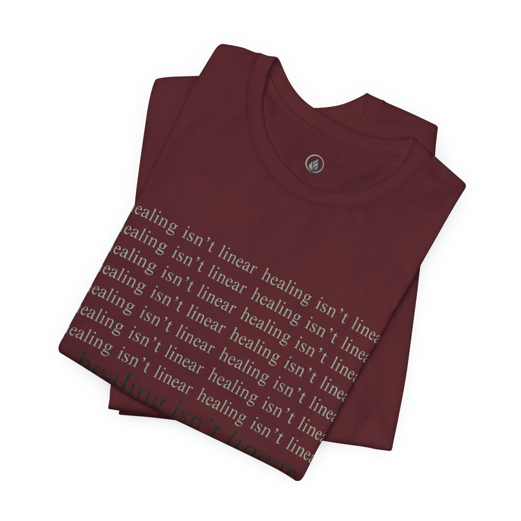 Healing Isn't Linear Tee — Unseen Strength Co