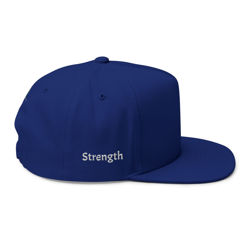 Quiet / Strength Flat Bill Cap — Unseen Strength Co