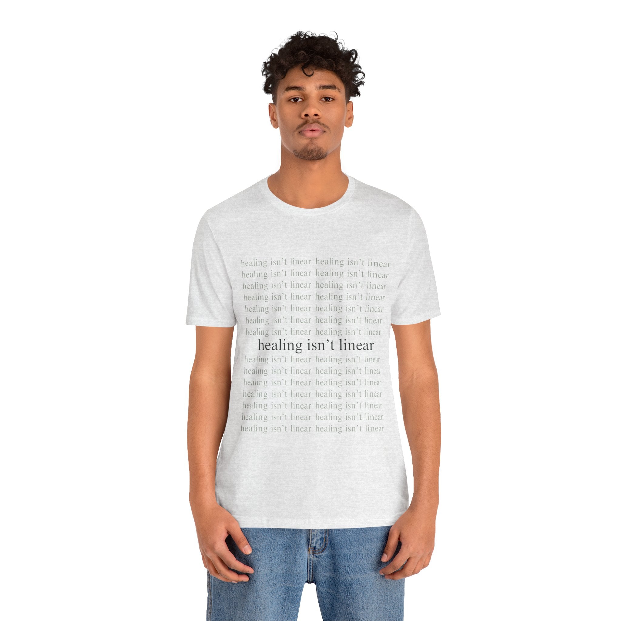 Healing Isn't Linear Tee — Unseen Strength Co