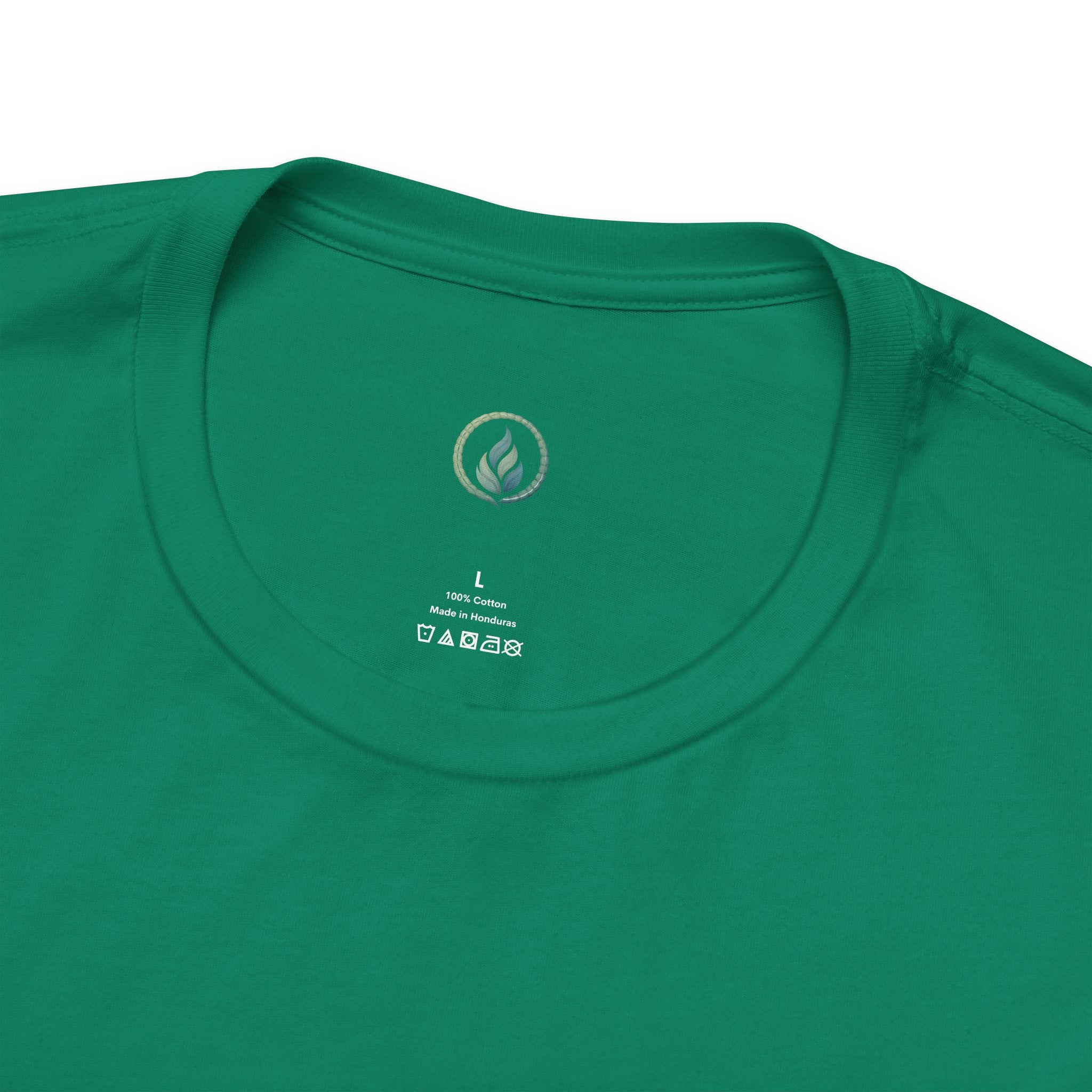 Still Here Tee — Minimal Inspirational White T‑Shirt