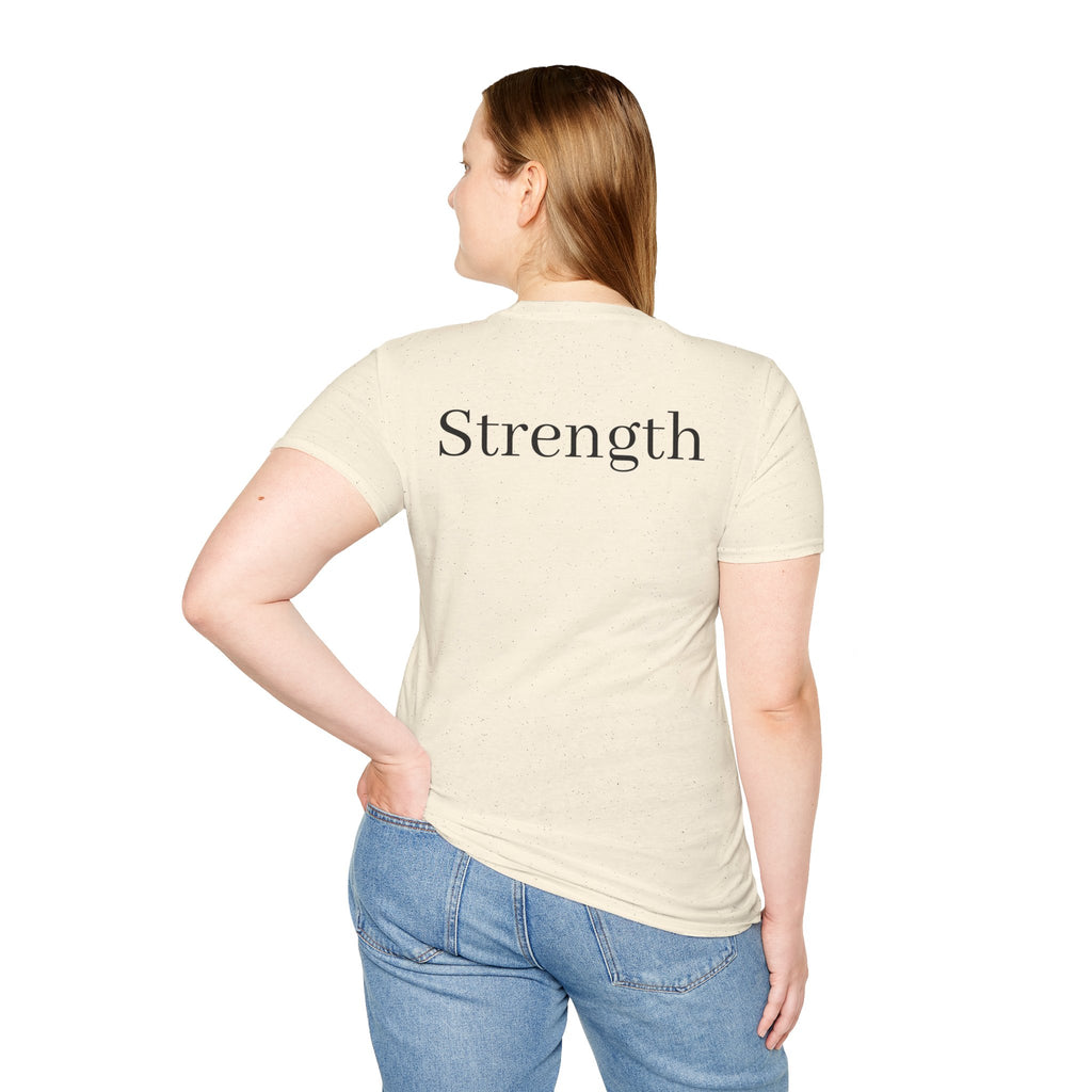 Quiet / Strength Tee — Unseen Strength Co