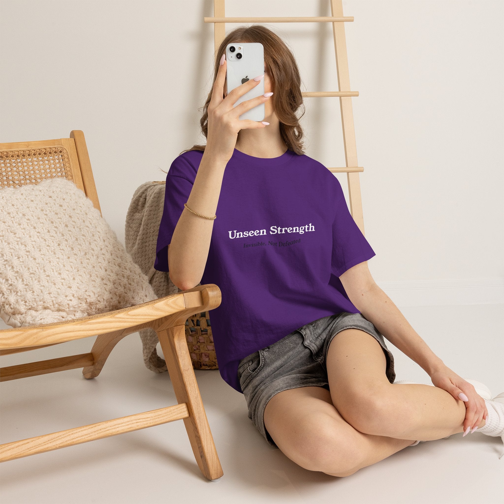 Unsichtbar, aber nicht besiegt Tee — Unseen Strength Co