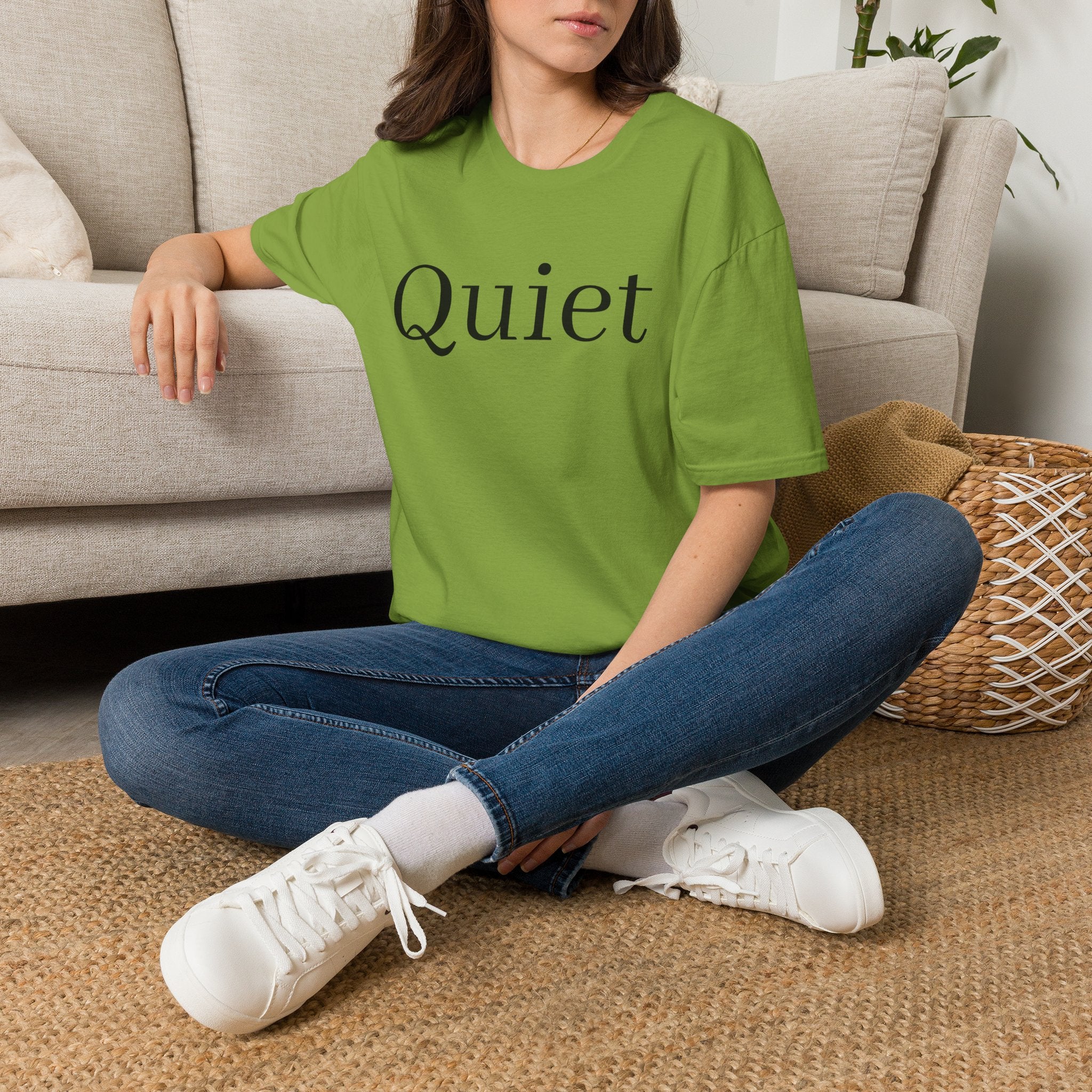 Quiet / Strength Tee — Unseen Strength Co