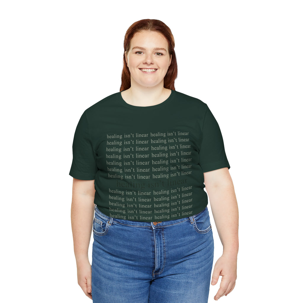 Healing Isn't Linear Tee — Unseen Strength Co