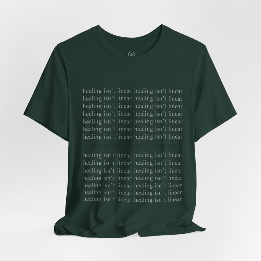 Healing Isn't Linear Tee — Unseen Strength Co