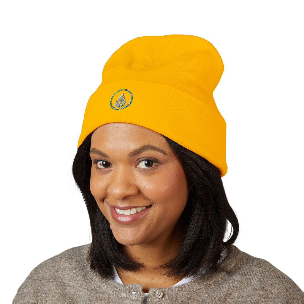Unseen Strength Co Logo Beanie — Embroidered Flame Emblem