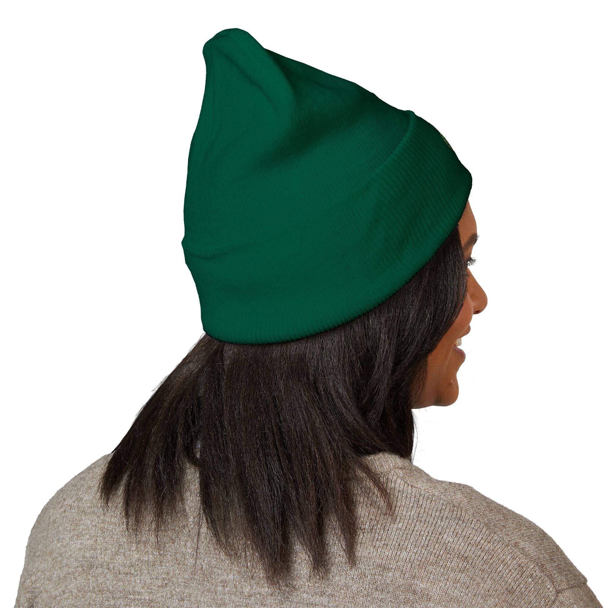 Unseen Strength Co Logo Beanie — Embroidered Flame Emblem