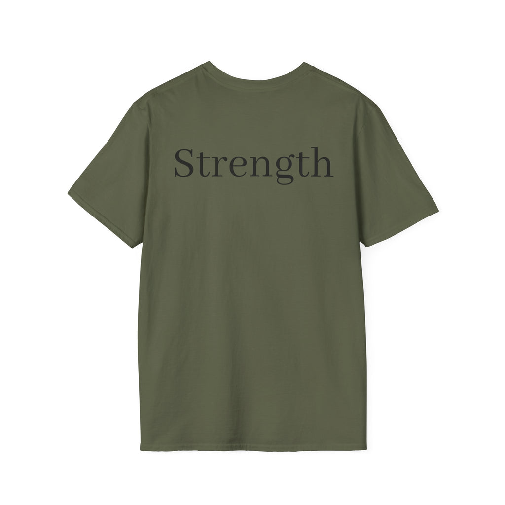 Quiet / Strength Tee — Unseen Strength Co