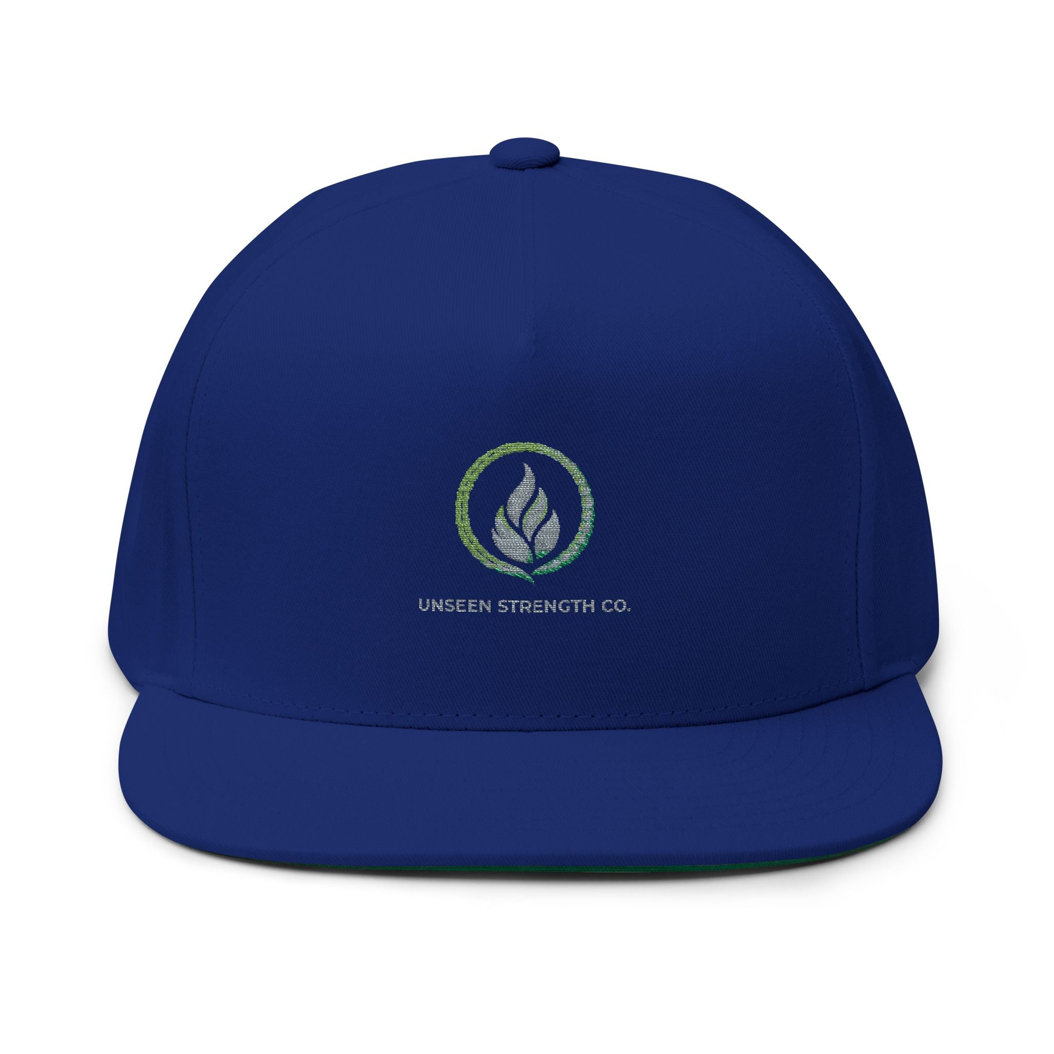 Unseen Strength Co Logo Flat Brim Cap