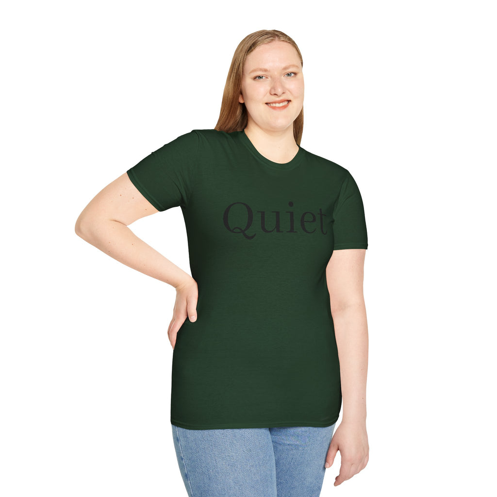 Quiet / Strength Tee — Unseen Strength Co