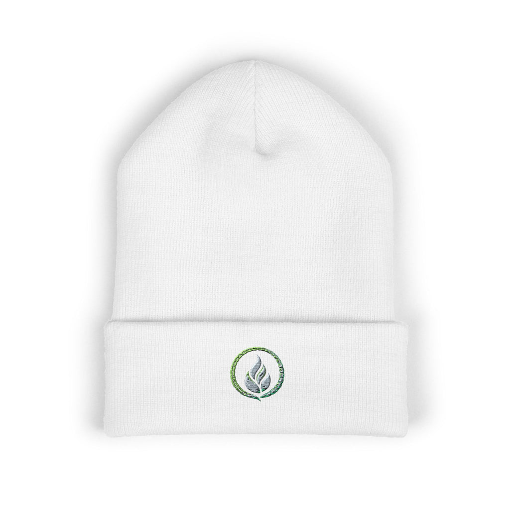 Unseen Strength Co Logo Beanie — Embroidered Flame Emblem