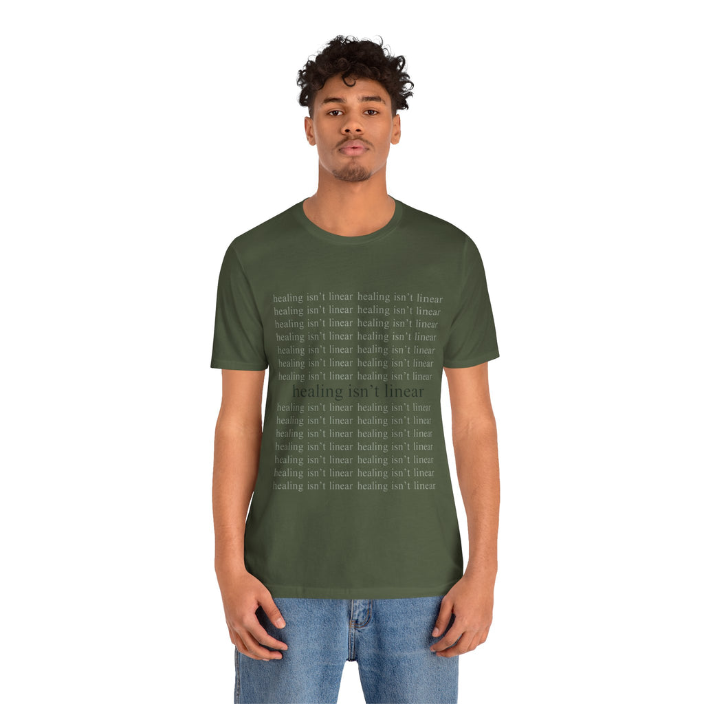 Healing Isn't Linear Tee — Unseen Strength Co